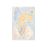 Kartela Halı Ay ve Bulut Kaymaz Taban Yıkanabilir Çocuk Oyun Halısı - ürün görünümü