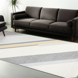 Kartela Halı Modern Halı Kaymaz Taban Makinede Yıkanabilir Halı