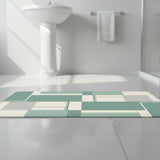 Kartela Halı Sairo Dekoratif Banyo Paspası