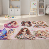 Peri Masalı Çocuk Halısı