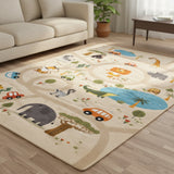 Safari Yolculuğu Oyun Halısı