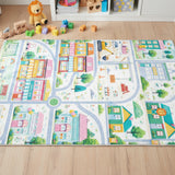 Şehir Haritası Oyun Halısı