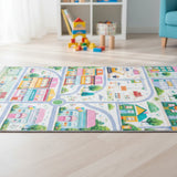 Şehir Haritası Oyun Halısı