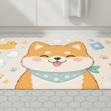 Kartela Halı Shiba Dekoratif Banyo Paspası