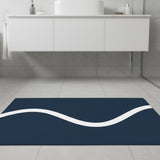 Kartela Halı Minimal Dekoratif Banyo Paspası
