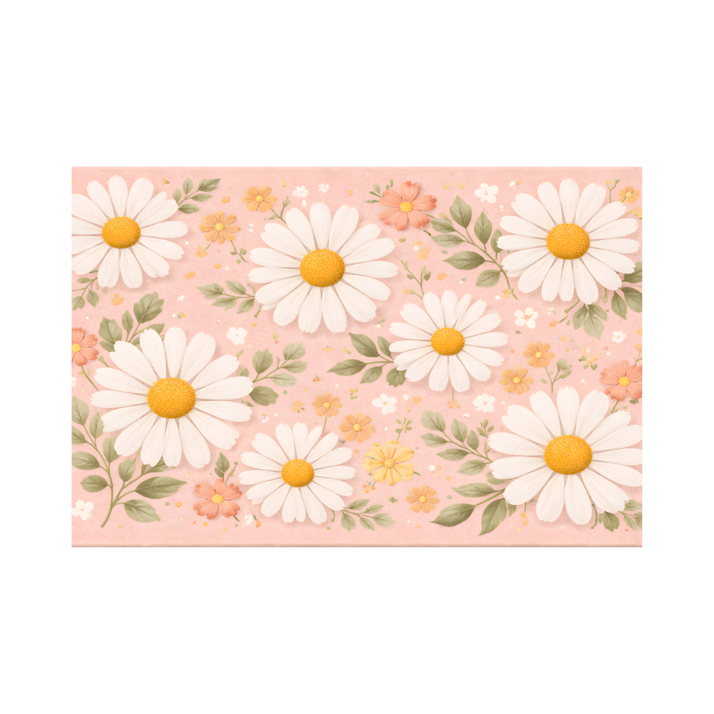 Papatyalar Banyo Paspası