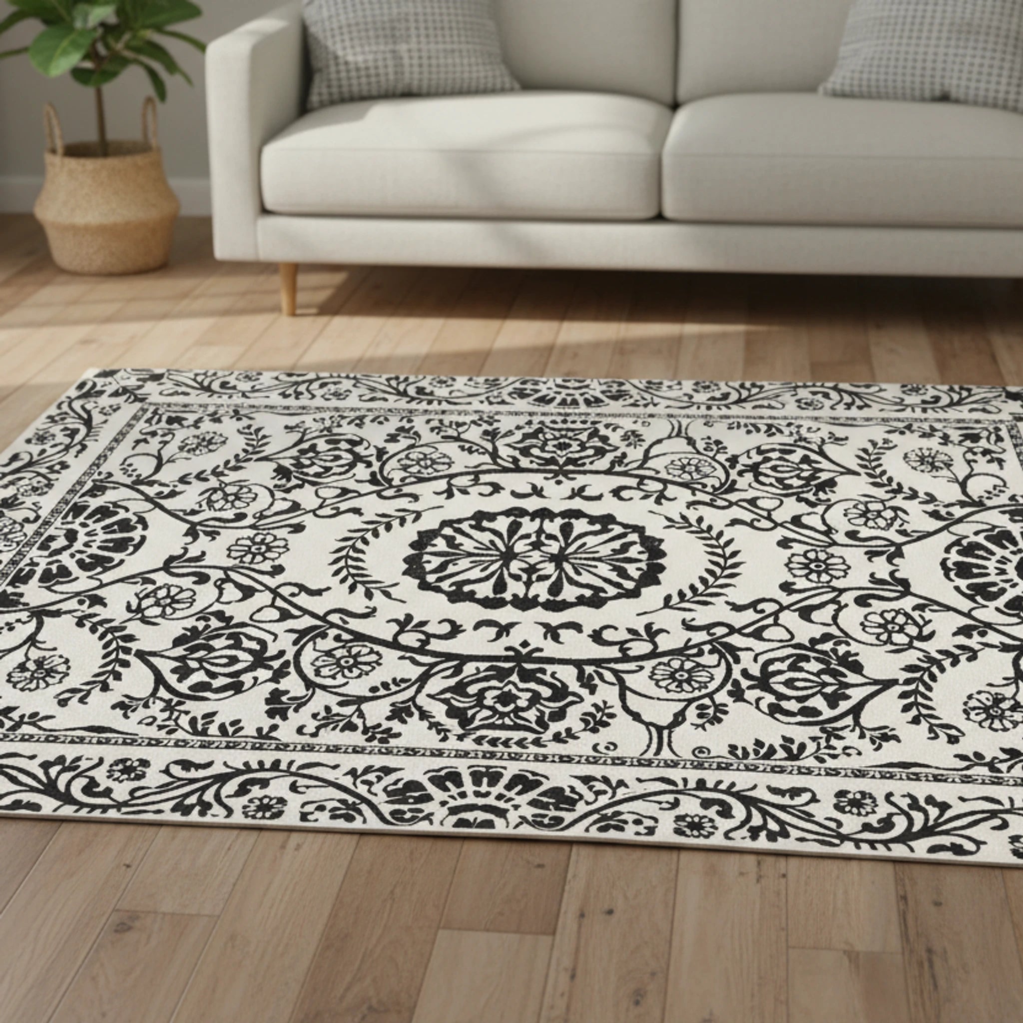 Kartela Halı Veso Halı Kaymaz Taban Makinede Yıkanabilir Halı