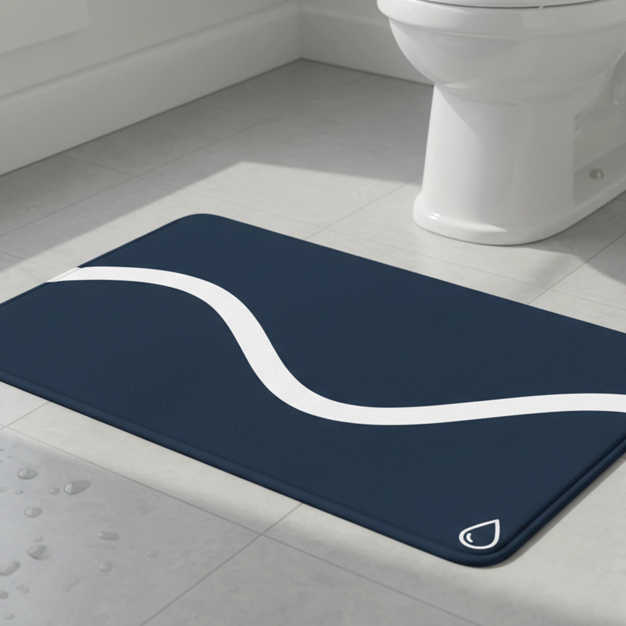 Kartela Halı Minimal Dekoratif Banyo Paspası
