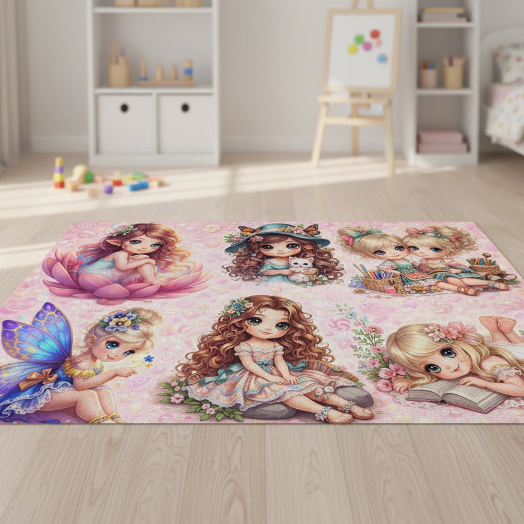 Peri Masalı Çocuk Halısı