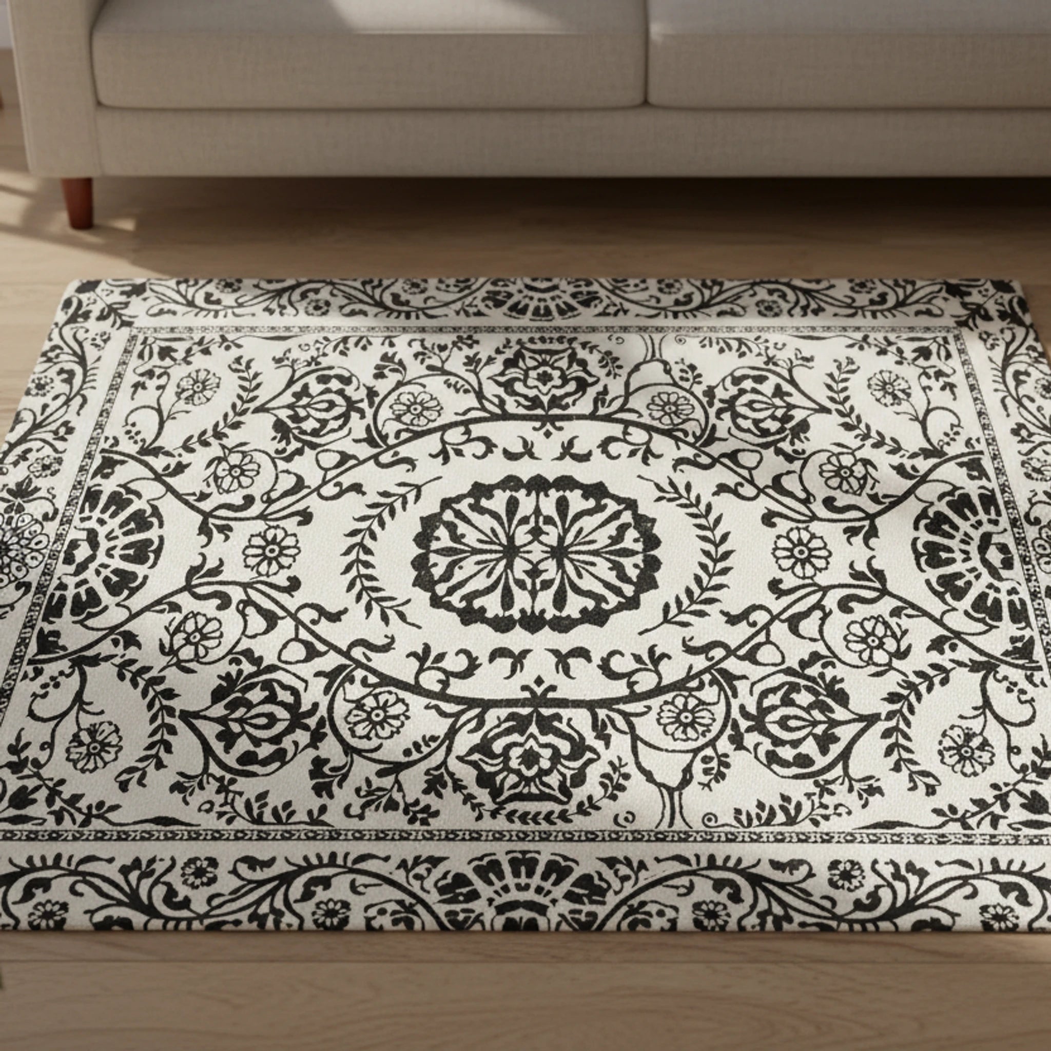 Kartela Halı Veso Halı Kaymaz Taban Makinede Yıkanabilir Halı