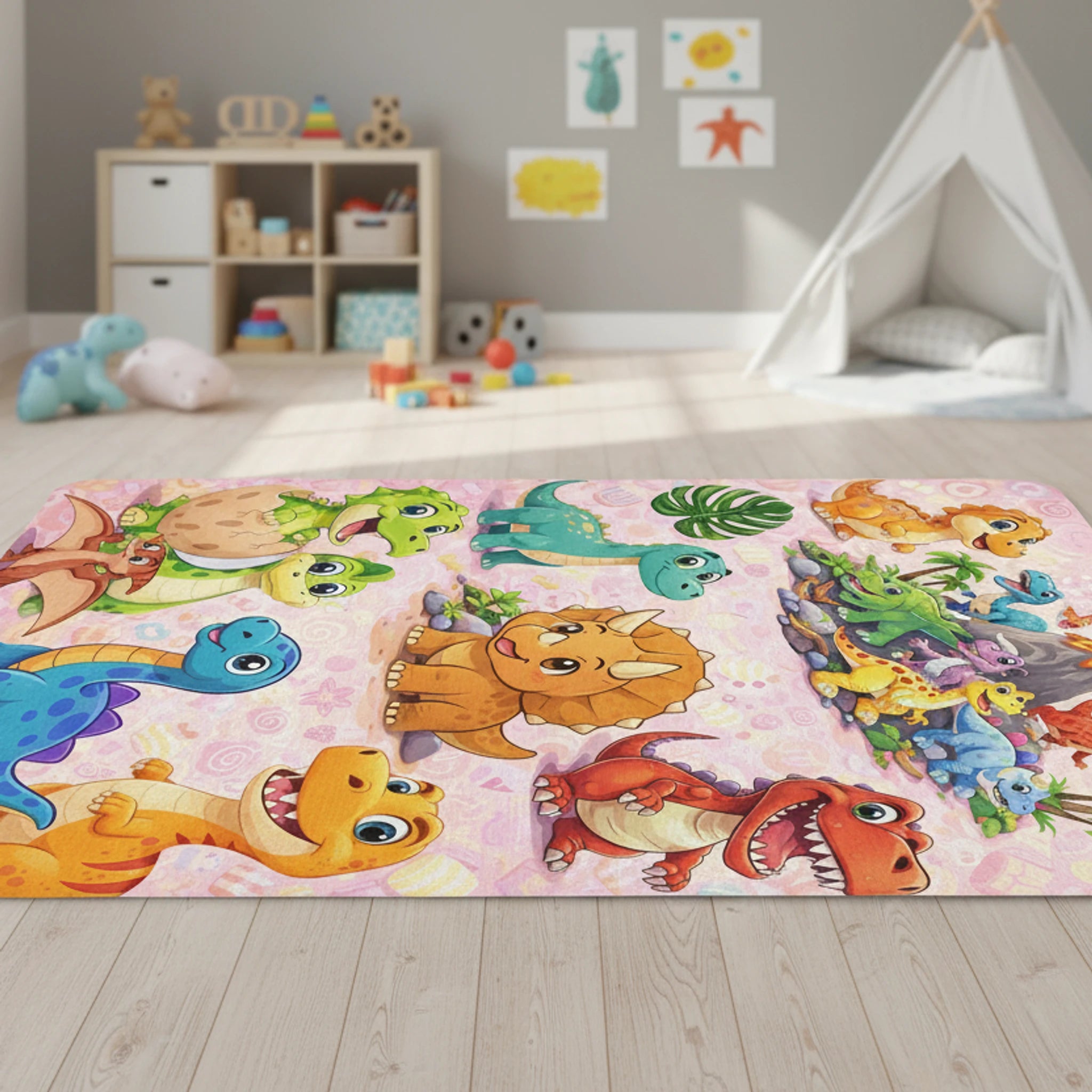 Dinazor Diyarı Oyun Halısı