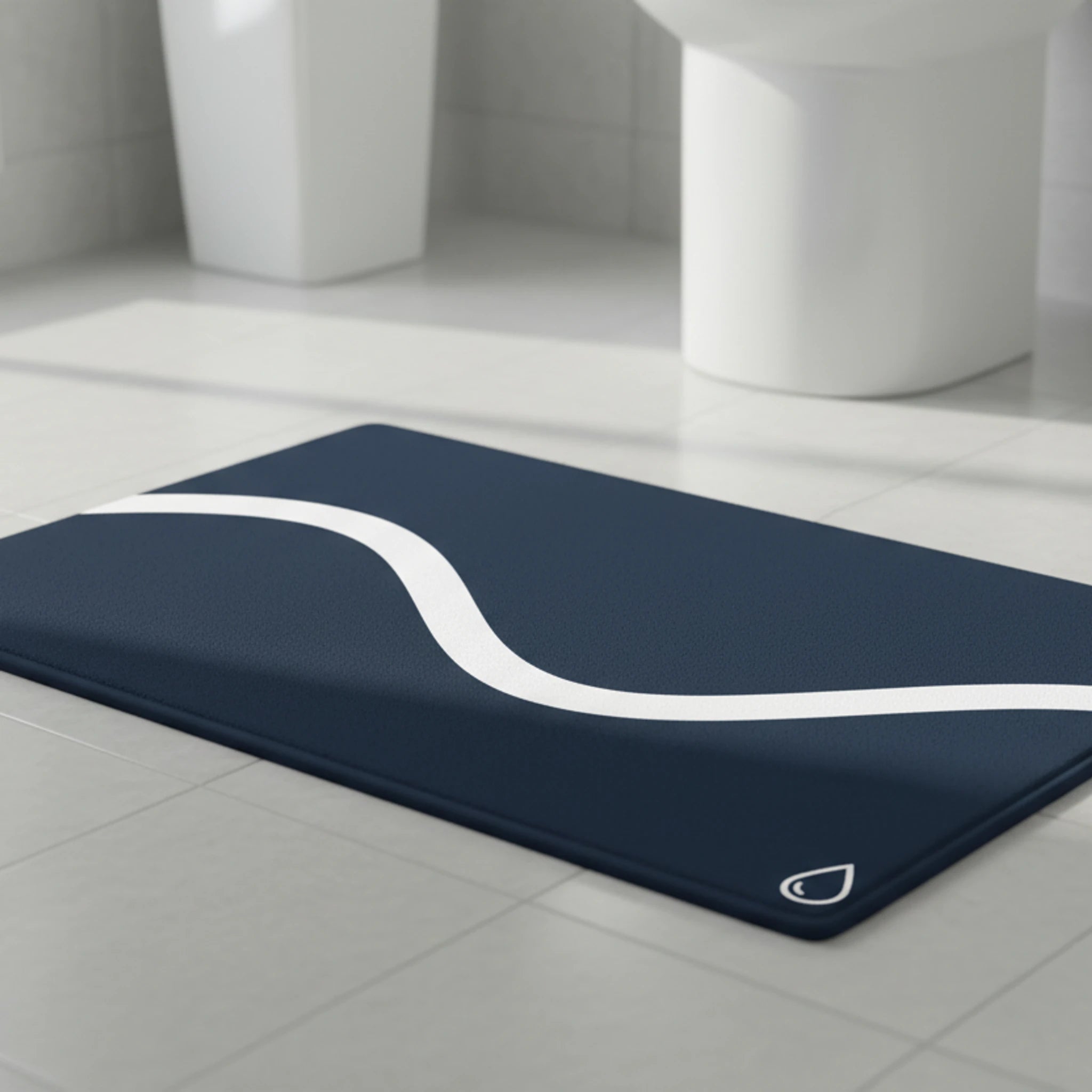 Kartela Halı Minimal Dekoratif Banyo Paspası