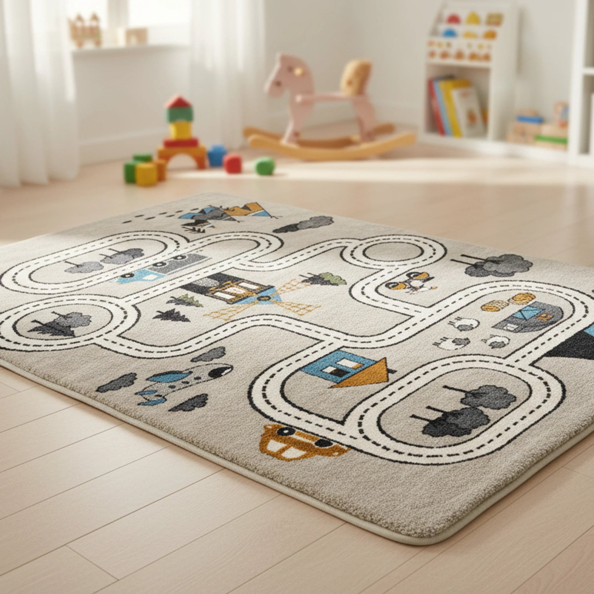 Kış Köyü Oyun Halısı