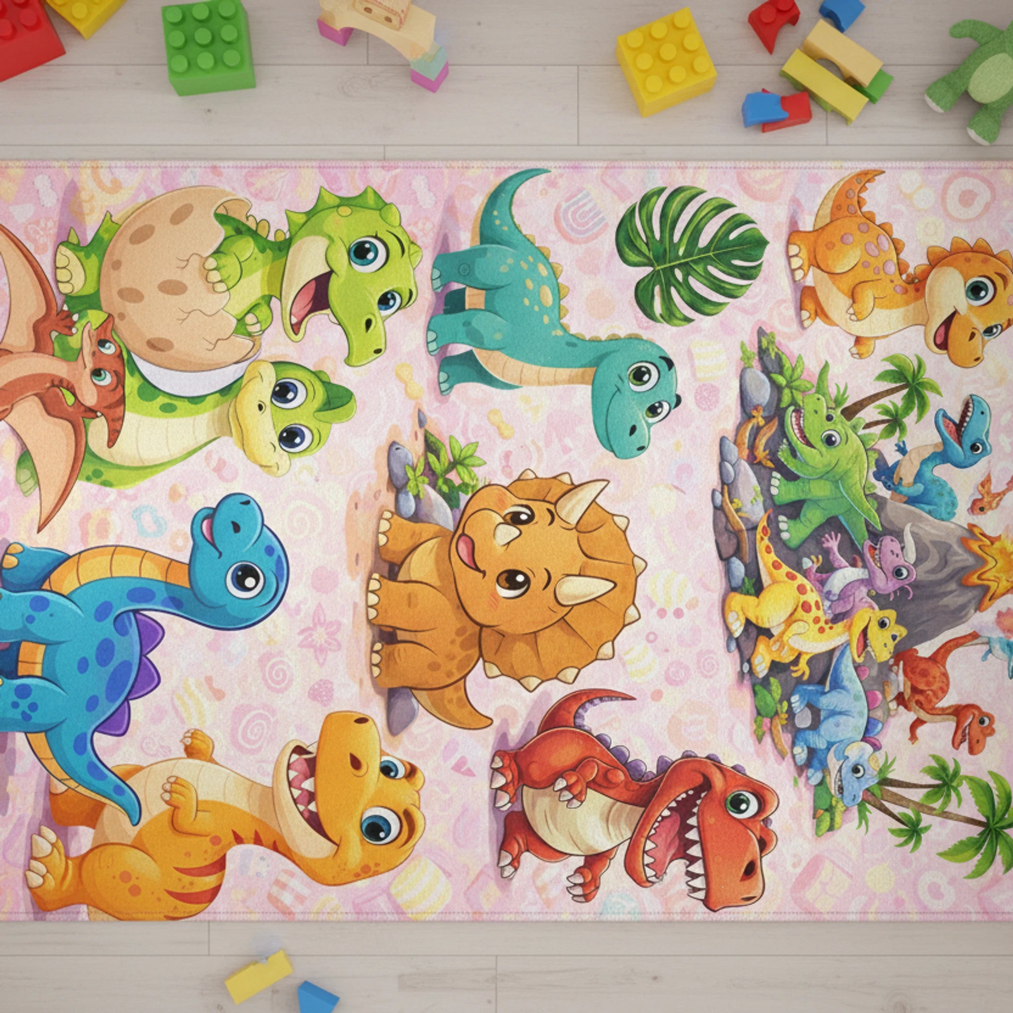 Dinazor Diyarı Oyun Halısı