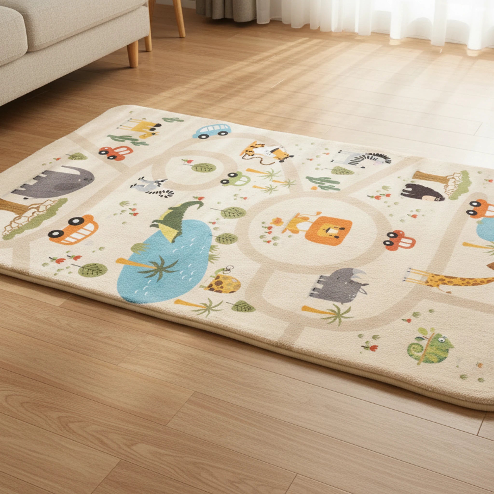 Safari Yolculuğu Oyun Halısı