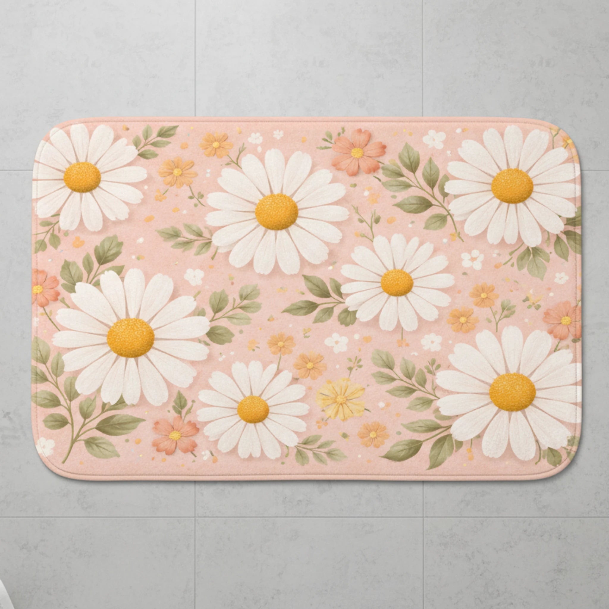 Papatyalar Banyo Paspası