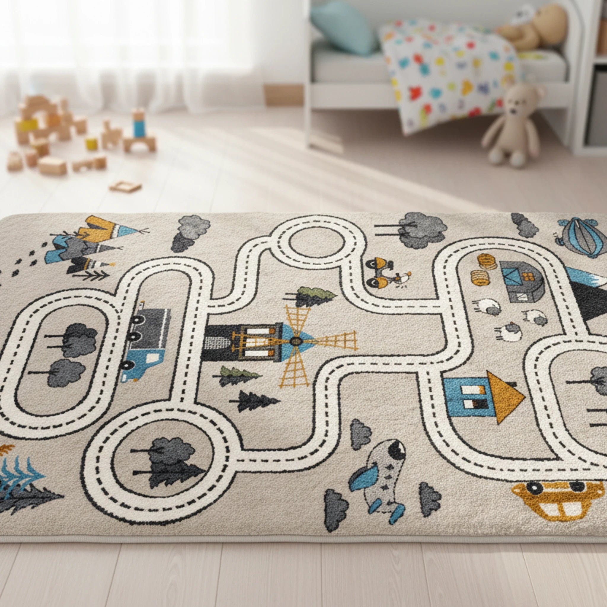 Kış Köyü Oyun Halısı