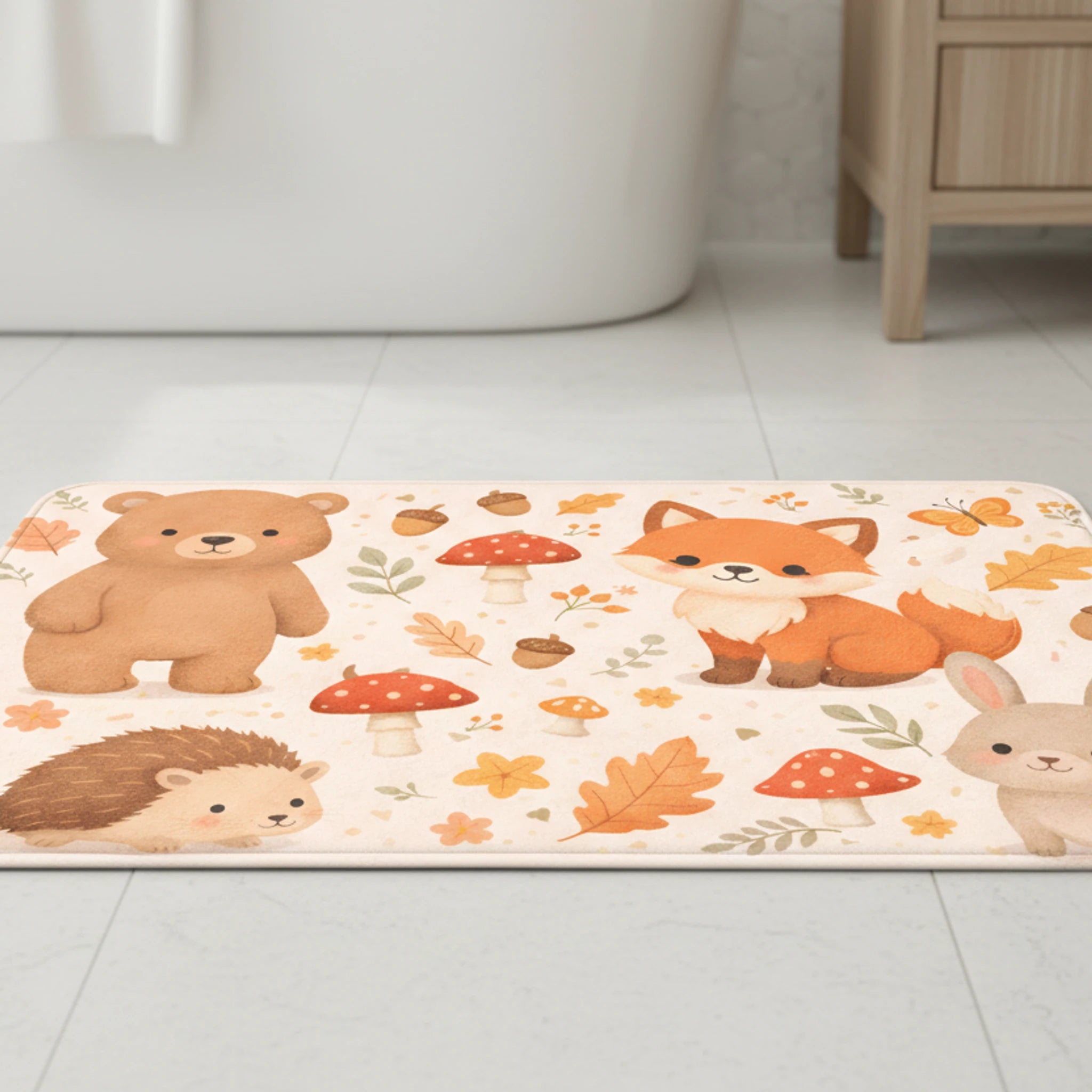 Sonbahar Banyo Paspası