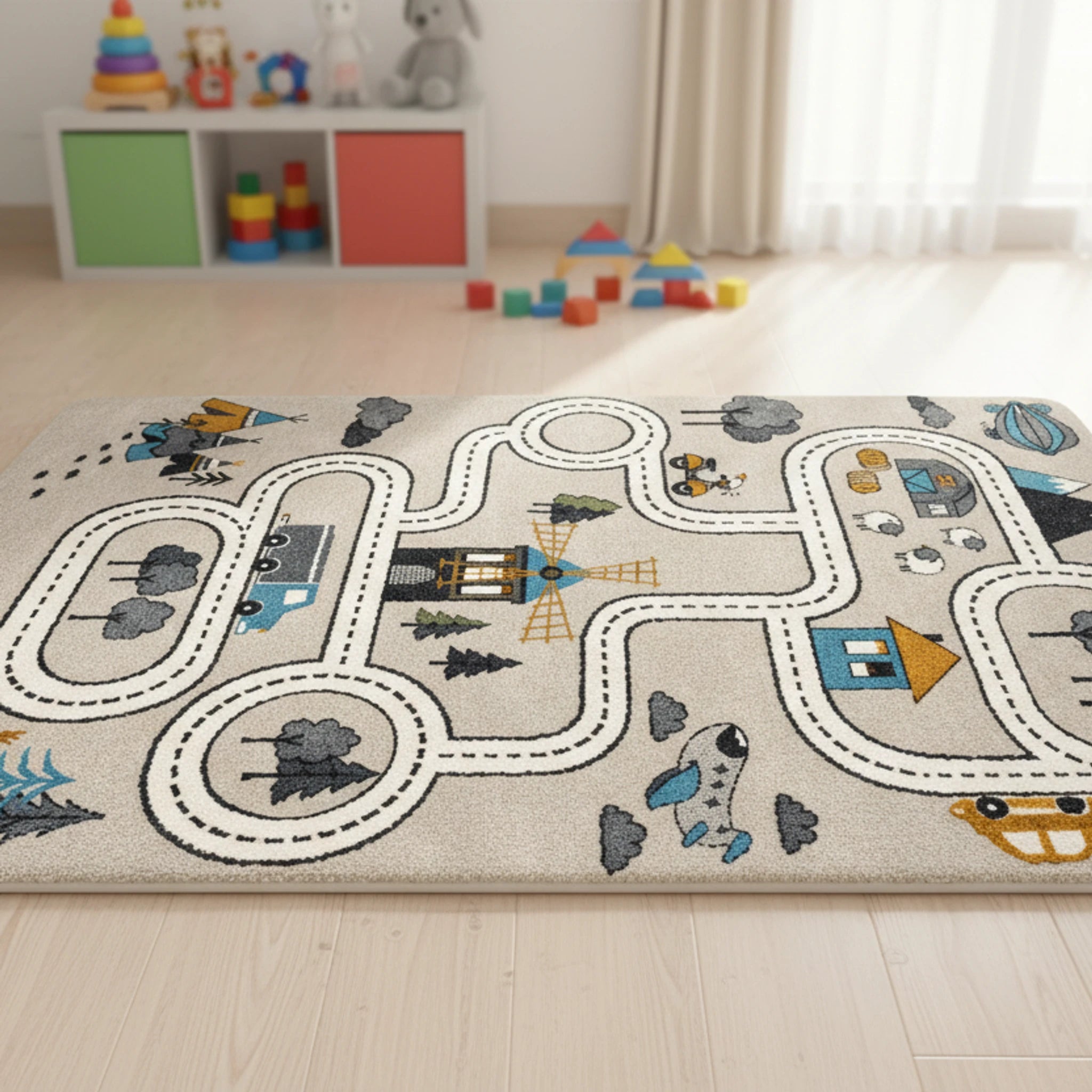 Kış Köyü Oyun Halısı